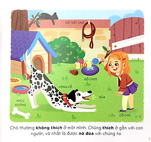 Sách Nhà Thông Thái Nhỏ Larousse - Em Muốn Nuôi Chó