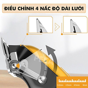 Tông đơ cắt tóc chuyên nghiệp KEMEI KM-802 công suất mạnh mẽ 10W có màn hình LCD hiển thị thông minh, sử dụng sạc USB sạc nhanh pin trâu 3h, tăng đơ, tondor dùng cho gia đình, salon tiệm tóc barber - hãng phân phối chính thức