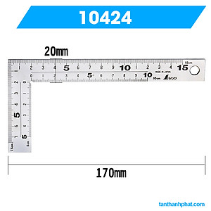 THƯỚC KE VUÔNG SHINWA 10424