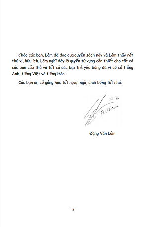 Sách 2000 Từ Vựng Chuyên Nghành Bóng Đá Anh - Việt - Hàn