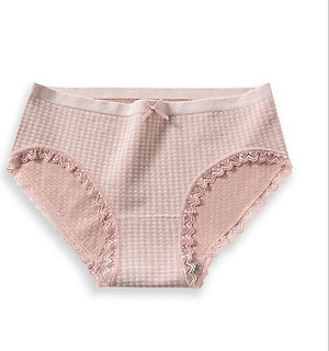 Combo 5 Chiếc Quần Lót Nữ Cotton Tăm Viền ren Xuất Nhật