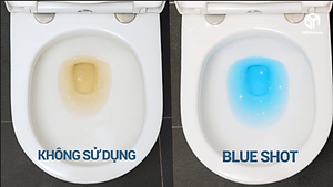 [KOREA] HÀNG CAO CẤP - Dùng lâu tan, nước màu xanh đẹp. Bộ 5 Vỉ (10 viên) vệ sinh, khử mùi tự động làm sạch bồn cầu Hàn Quốc BlueShot - 1 viên dùng được cả tháng