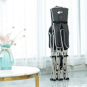 Giường xếp du lịch, vải bạt 3D chống thấm, chống bám bụi, xếp gọn kèm túi du lịch - NIKITA