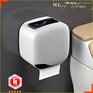 Hộp đựng giấy vệ sinh dán tường đa năng HT SYS