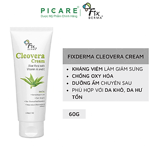 Kem Dưỡng Ẩm Làm Mềm DẤa Fixderma Cleovera Cream 60g