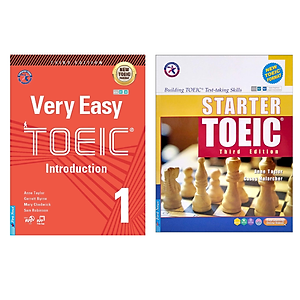 Combo 2 Cuốn : Very Easy Toeic 1 - Introduction + Starter Toeic Third Edition