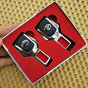 Chốt cài dây an toàn, Chốt cắm ngắt chuông xe ô tô Cao cấp có đầy đủ Logo Hãng xe