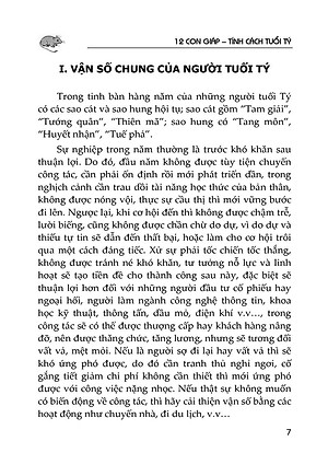Sách Tìm Hiểu Tính Cách Con Người Qua Năm Sinh Tuổi Tý