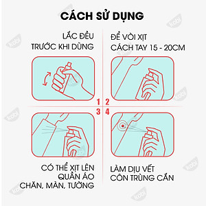 Xịt Tinh Dầu Đuổi Muỗi Sả Chanh Kobi Giúp Chống Muỗi, An Toàn Cho Bé   - 100ml