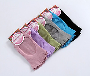 VỚ TẬP YOGA HỞ NGÓN ĐÍNH HẠT CHỐNG TRƯỢT ( Màu ngẫu nhiên) - HENRYSA