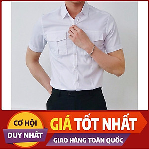 Áo Sơ Mi Nam Ngắn Tay Phối Túi Hộp Thời Trang Cao Cấp PONIVA Chất Vải Cao Cấp Mềm Mại Thấm Hút Mồ Hôi