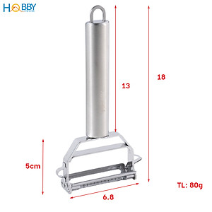 Dao gọt bào sợi rau củ đa năng inox 304 bền bỉ Hobby Home Decor DCDN