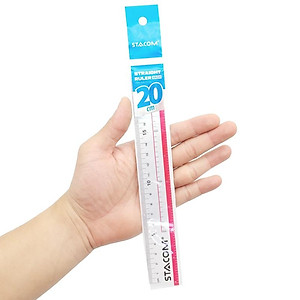 Thước Nhựa Dẻo 20 cm - Stacom SR220
