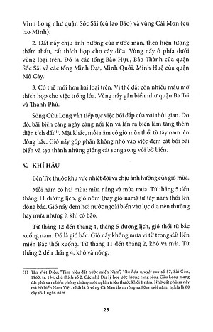 Sách Tỉnh Bến Tre Trong Lịch Sử Việt Nam Từ Năm 1757 Đến 1945