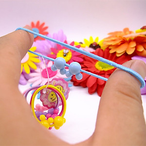 Túi 50 Chun Buộc Tóc Nhiều Màu Siêu Xinh, Siêu Đáng Yêu Cho Bé Gái, Giúp Bé Gái Cột Tóc Gọn Gàng, Tránh Đau Đầu