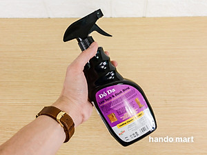 Xịt làm sạch, đánh bóng đồ da Hando 600ml