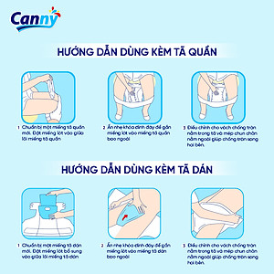 Miếng Lót Tiết Kiệm/ Lót Bổ Sung Canny - Mặc Cùng Tã Dán/Tã Quần Cho Người Lớn (20 miếng/gói)