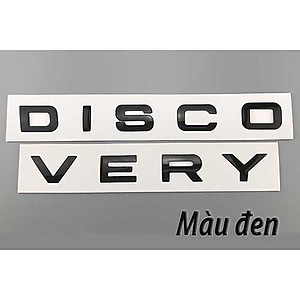  Logo Chữ Dán Discovery Ô tô - 3 Màu Để Bạn Lựa Chọn 