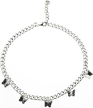 Vòng cổ dây chuyền mix cánh bướm ấn tượng