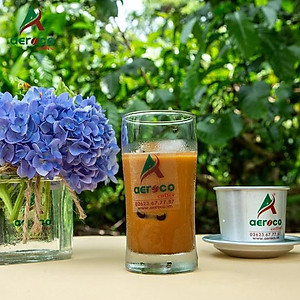 Cà phê AEROCO Blend, gói 250g, pha phin, nguyên chất 100% rang mộc hậu vị ngọt thơm quyến rũ