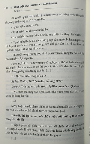 Án lệ Việt Nam – Phân tích và luận giải (Tập 2: từ án lệ 44 đến án lệ 70) – tái bản lần thứ nhất