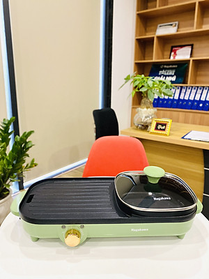 Bếp lẩu nướng điện đa năng Nagakawa NAG3104 (1500W) - Hàng chính hãng