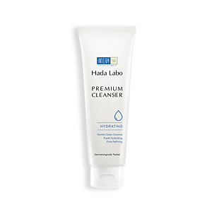 Sữa rửa mặt Hada Labo dưỡng ẩm cao cấp Premium Cleanser Hydrating 100g