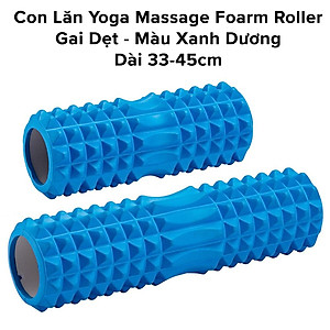 Con Lăn Yoga Massage Foarm Roller Ống Trụ Xốp Tập Thể Thao Giãn Cơ Có gai Roam Rollet Cao Cấp Chính Hãng Amalife