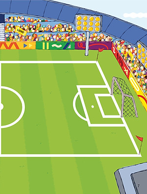 First Sticker Book - Sách Dán Hình Đầu Đời Cho Bé - Bóng Đá