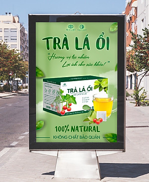 Trà Lá Ổi Mychi chính hãng giam cân, tan mỡ và ngừa mỡ máu