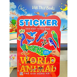 Sách Sticker - Thế giới động vật
