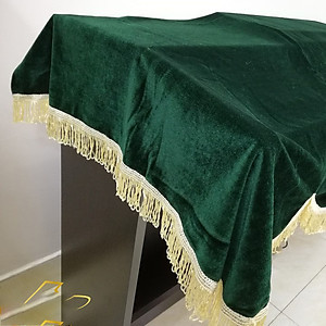 Khăn nhung phủ đàn piano điện cao cấp chống bụi chống xước sang trọng dành cho đàn piano điện