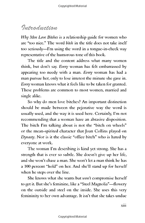 Sách Why Men Love Bitches: From Doormat to Dreamgirl - A Woman's Guide to Holding Her Own in a Relationship