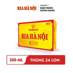 Combo 2 Thùng Bia Hà Nội phiên bản Tết 2026 - Thùng 24 lon 330ml