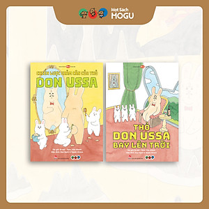 Truyện Ehon bé 3-4-5 tuổi - Bộ 2 cuốn Thỏ Don Ussa