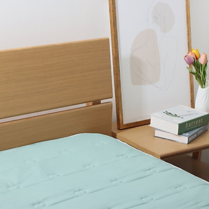 Bộ ga giường chần bông K-Bedding by Everon KNTS chất vải Ice-tencel thoáng mát, kháng khuẩn