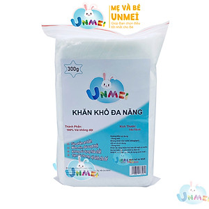 Khăn Vải Khô Đa Năng Unmei 300g 270 tờ/túi