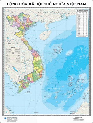 Tranh hành chính Việt Nam 34 tỉnh thành - Ép bóng đẹp