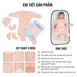 Bộ quần áo cộc cho bé 100% Cotton Lụa – Comfybaby Siêu nhẹ - thoáng mát QACF22042021 size 3-12 tháng