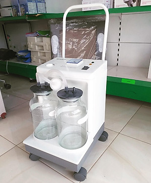 Máy Hút Dịch 2 Bình Công Suất Lớn YUWELL 7A-23D(20L) - Nhập Khẩu Chính Hãng - Bảo Hành 1 Năm