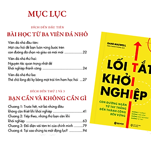 Lối Tắt Khởi Nghiệp - Con Đường Ngắn Từ Tay Trắng Đến Thành Công Bền Vững