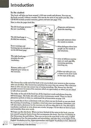 English Vocabulary in Use: Elementary Book with Answers Reprint Edition: Vocabulary Reference and Practice (CD-ROM)