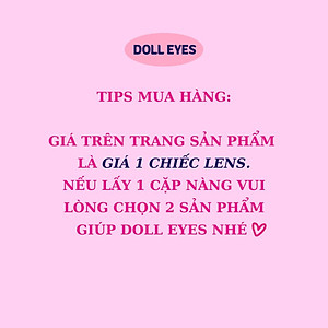Kính áp tròng DOLL EYES Alixx 14,2mm - Be You