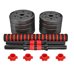 Tạ đôi, Tạ tay + Tạ Đẩy kết hợp (2 in 1) 40kg tập tay đẩy kết hợp, tạ nam nữ tập gym ( hàng nhập khẩu）