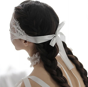 Mặt nạ ren lưới nửa mặt cho nữ gợi cảm và thanh lịch