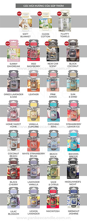 Sáp thơm xe Yankee Candle - Sunny Daydream 