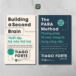 Combo 2 Cuốn Building A Second Brain - Thiết Lập Bộ Não Thứ 2 & The PARA Method - Phương Pháp Tổ Chức Thông Tin Trong Công Việc