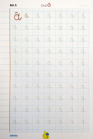 Bé Chuẩn Bị Vào Lớp 1 - Vở Tập Viết Chữ Cái Viết Thường