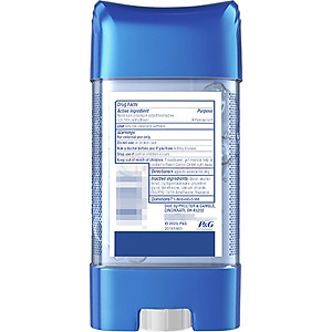 Gel khử mùi Gillette ngăn mùi cơ thể và giảm tiết mồ hôi (107g) - Hàng chính hãng