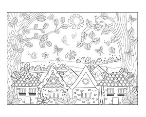 NGÀY ĐẸP TRỜI DÀNH TẶNG CẬU - Sách tô màu